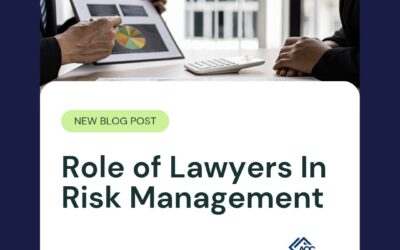 THE ROLE OF LAWYERS IN RISK MANAGEMENT